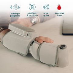 Bao Massage Khí Nén Quấn Cổ Tay HoMedics SR-CMH10H - Thiết Bị Massage Trị Liệu Hỗ Trợ Phục Hồi, Đau Nhức, Có Nhiệt Độ Điều Chỉnh